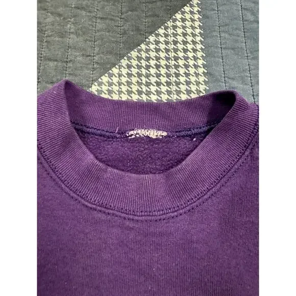 Vintage 1993 Team Issue Bold Aggressive‎ Minnesota Vikings Sweatshirt Mens XL